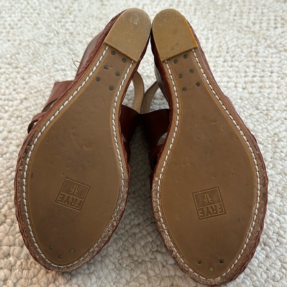 FRYE Corrina Strappy Wedge - Picture 4 of 5
